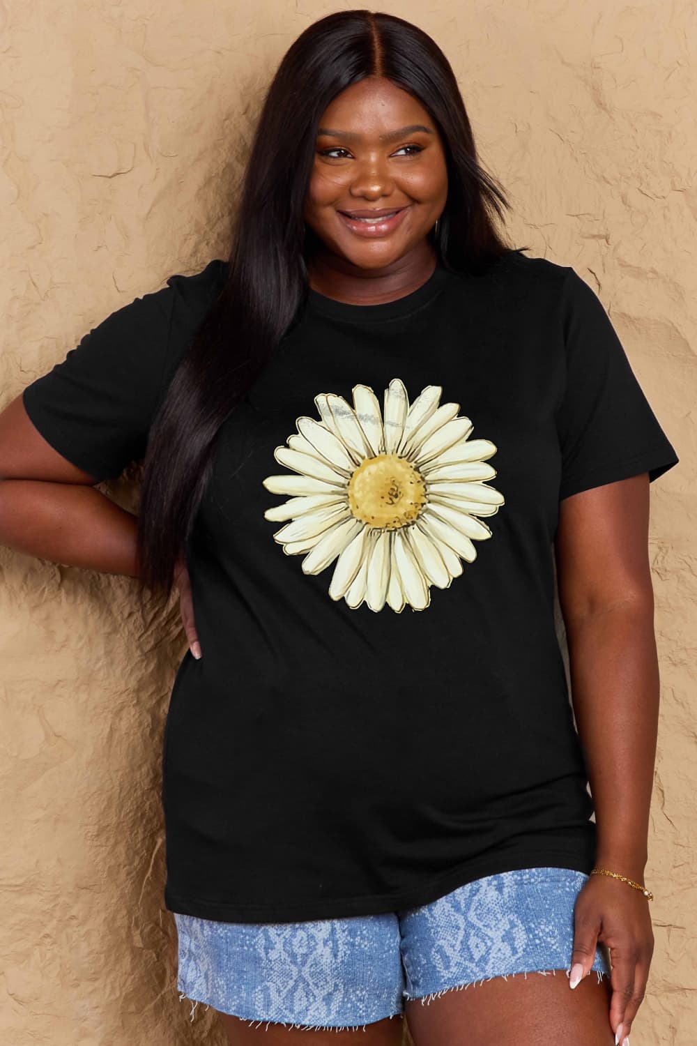 Simply Love: Flower Cotton Tee