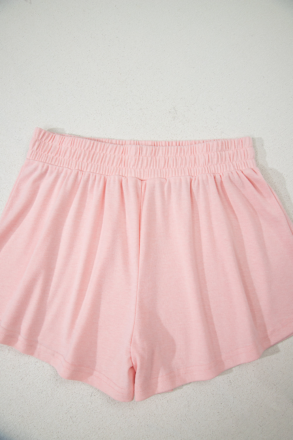 Light Pink 3 Pcs Crop Tank Top Shorts with Cardigan Set