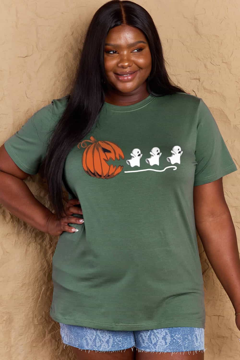 Simply Love Jack-O'-Lantern Tee