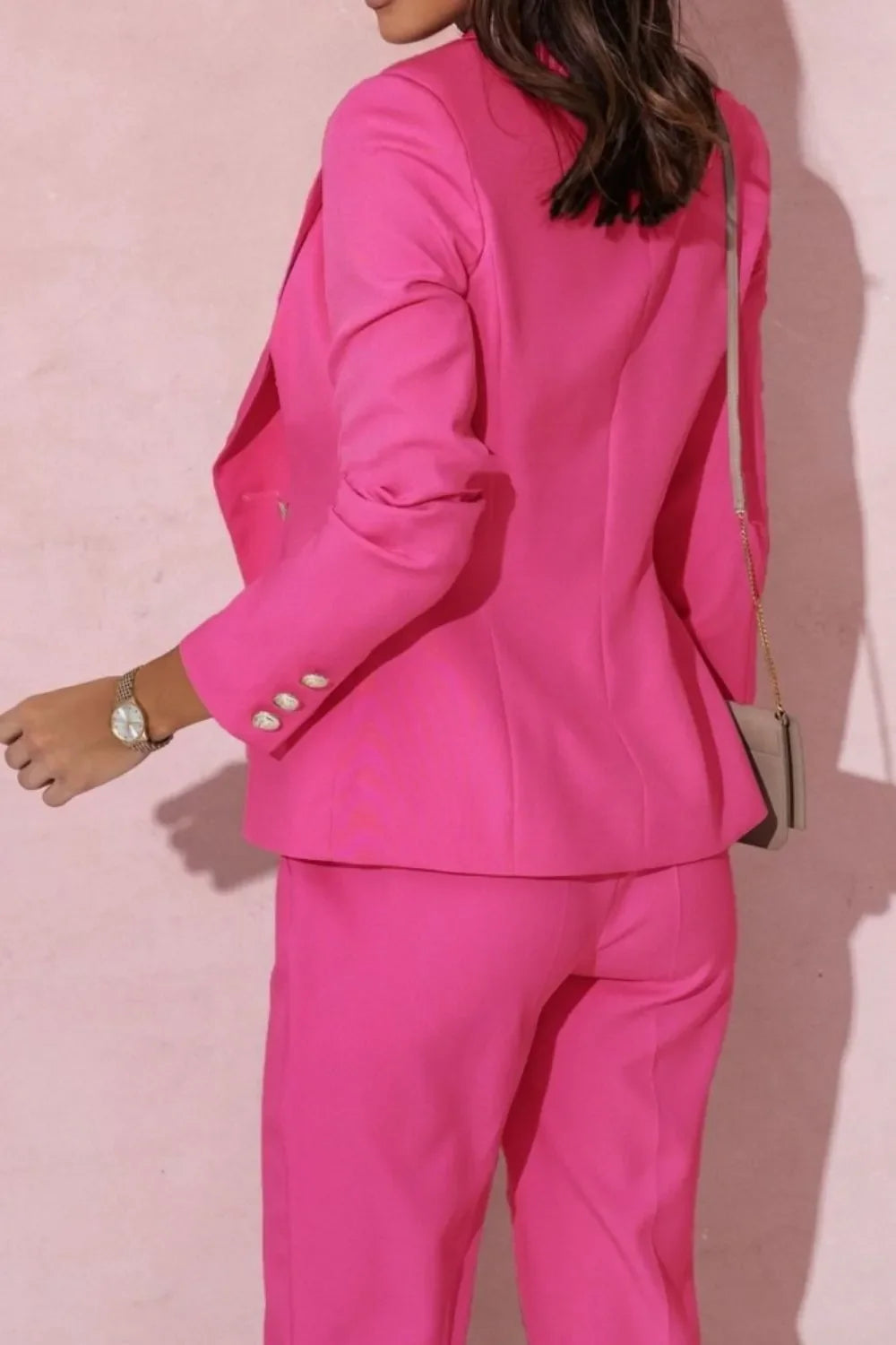 Power Play Double-Breasted Blazer & Tailored Pants Set – Sizes S to 3XL
