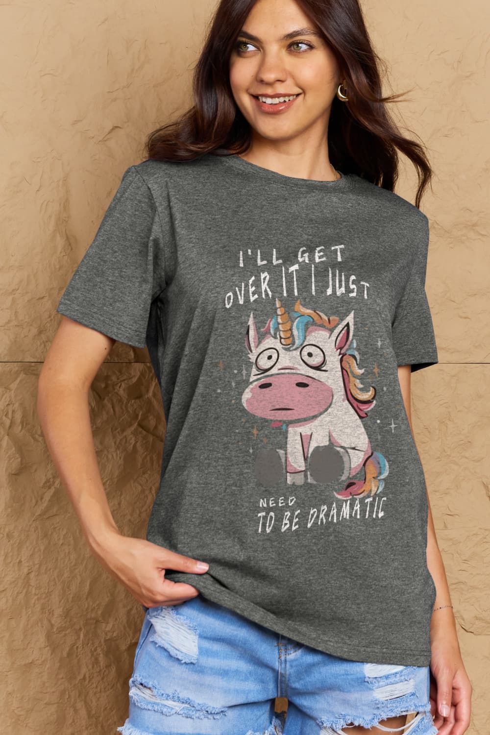 Simply Love: Dramatic Cotton Tee