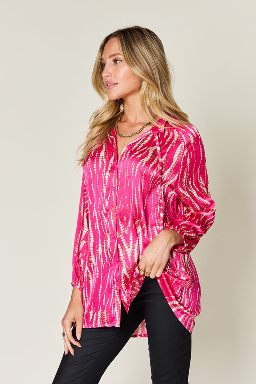Double Take: Long Sleeve Button-Up Shirt