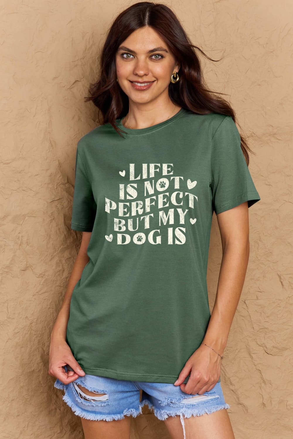 Simply Love: Dog T-Shirt - Soft Cotton