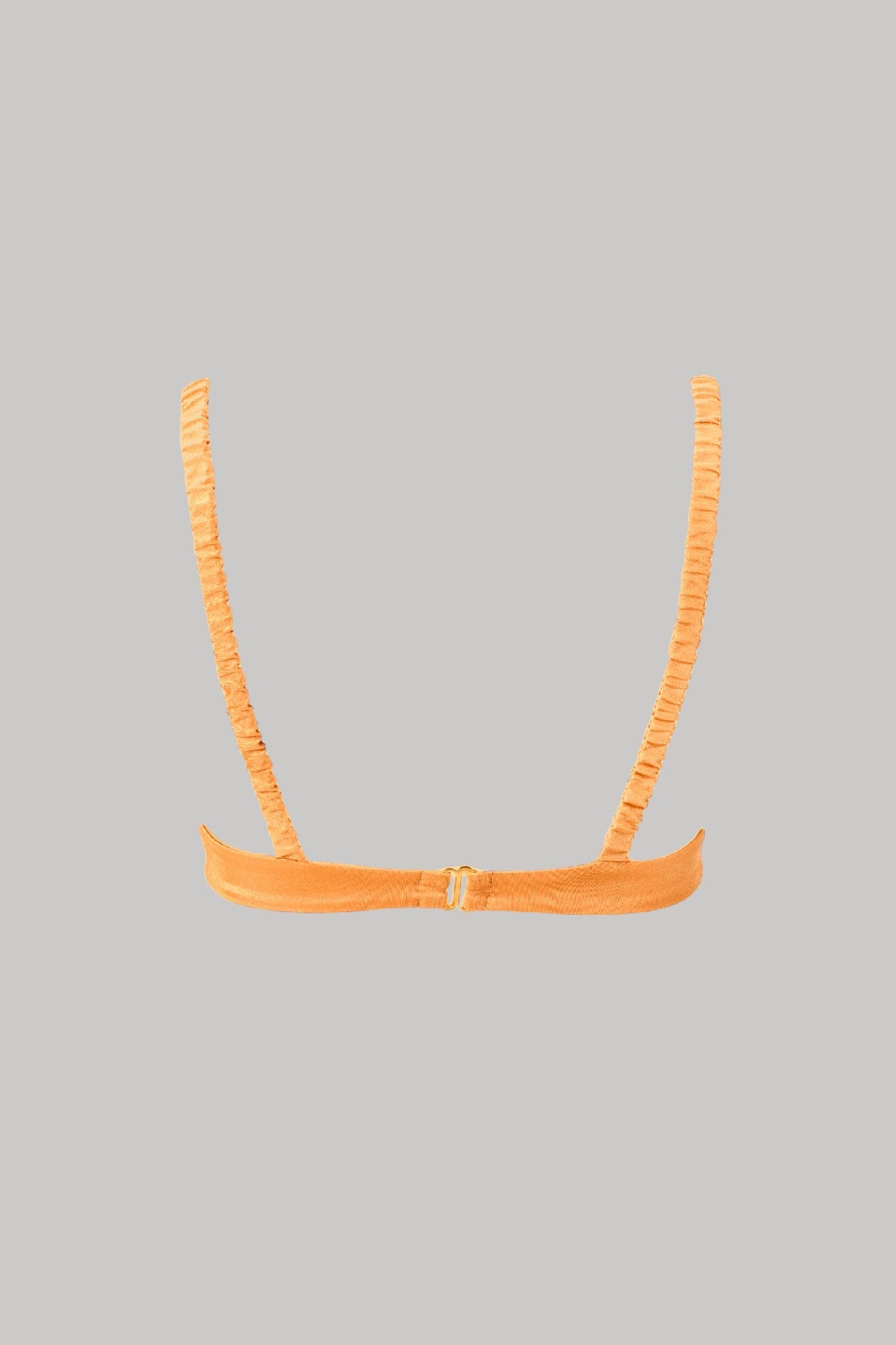Ariel Underwire Bikini Top with Ruched Cups in Sunset - Love Salve