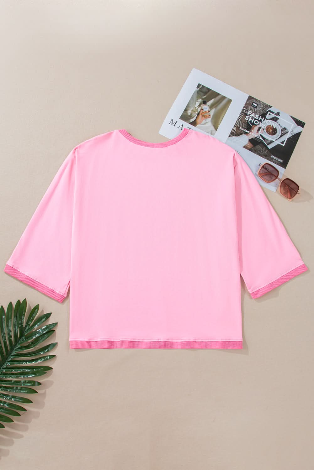 Bonbon plus size high-low tee - Love Salve