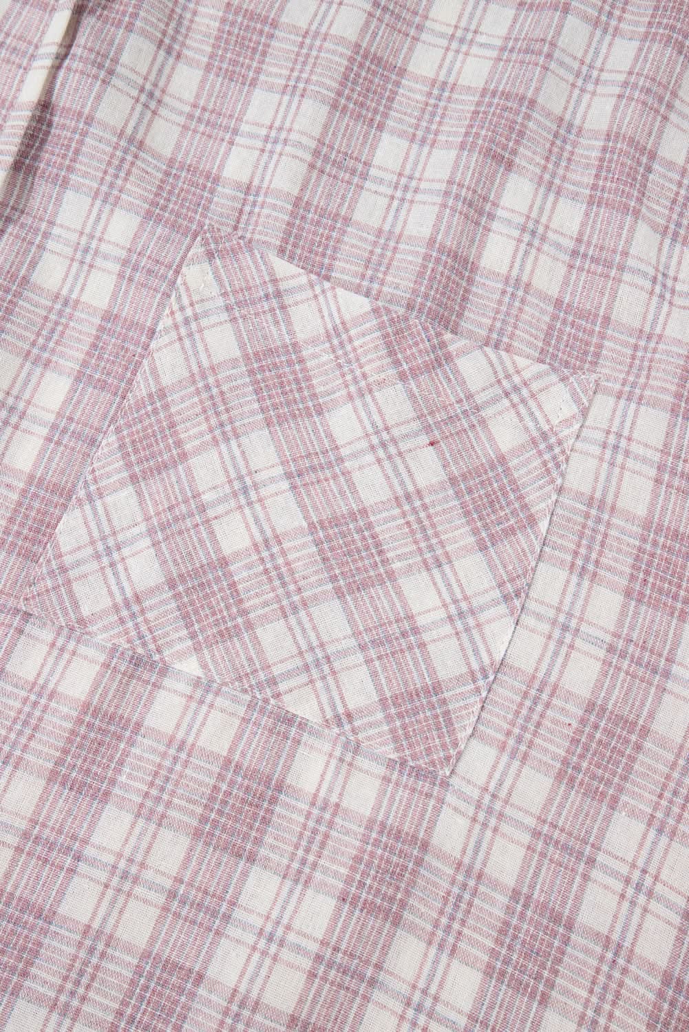 Bonbon plus size plaid hooded shirt - Love Salve
