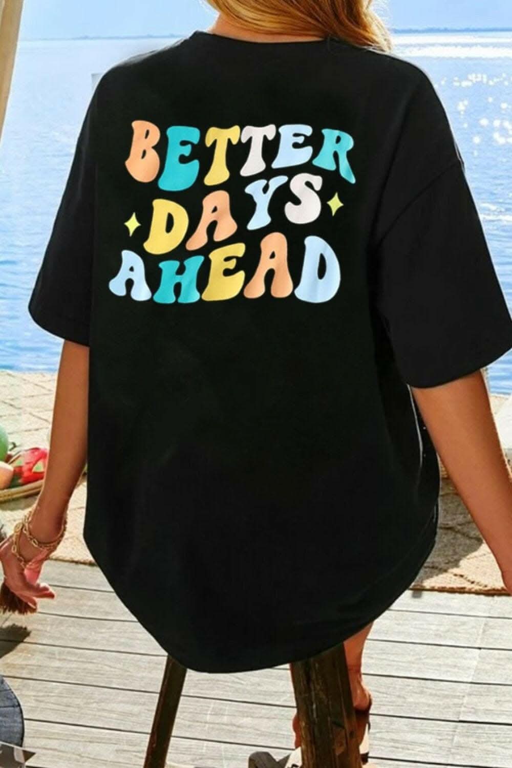 Brighter Days Round Neck Tee