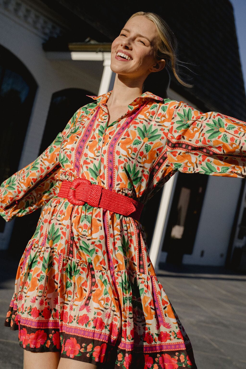 Alma Mini Dress - Product side view Dresses by Briton Court