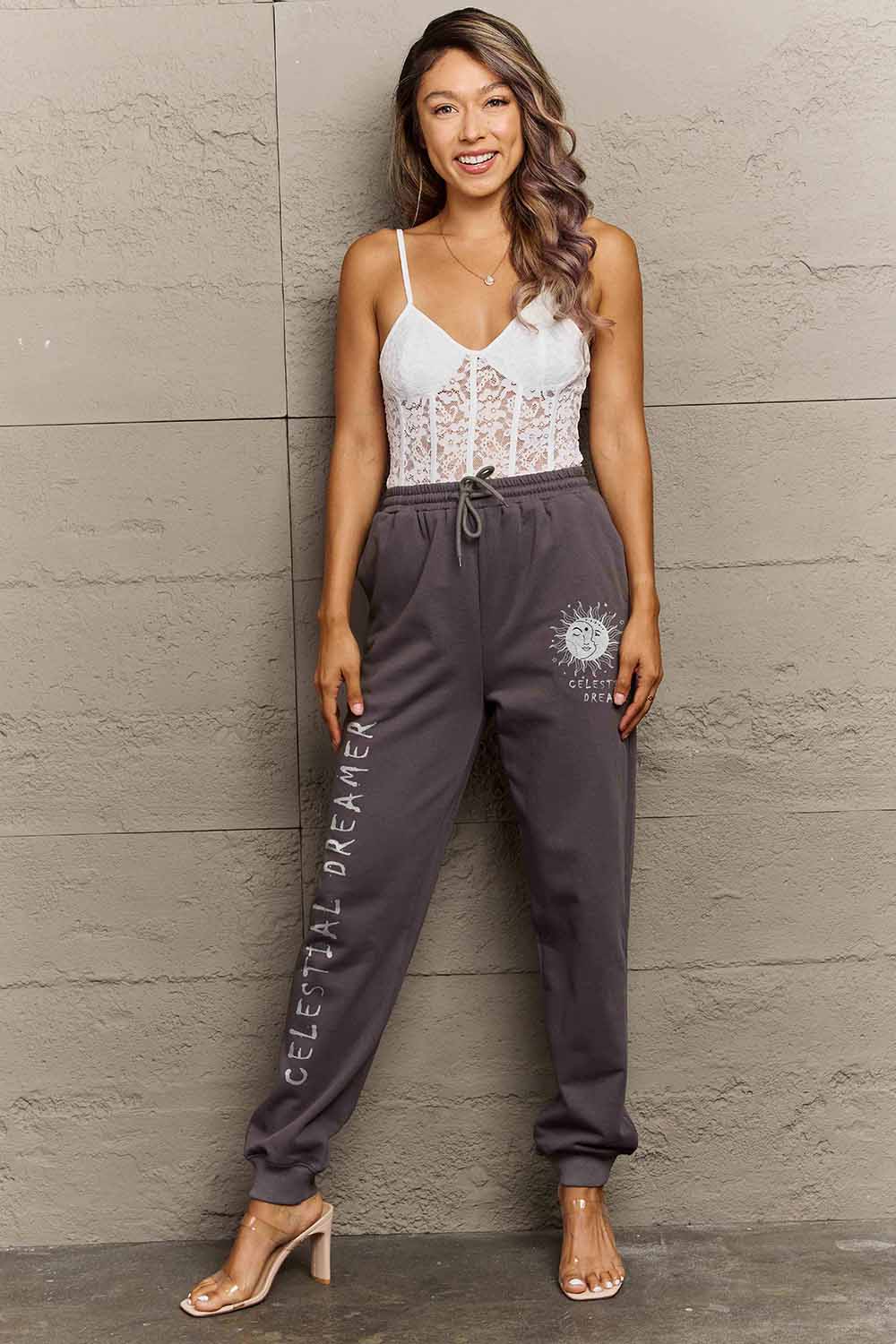 Celestial dreamer graphic pants - Love Salve