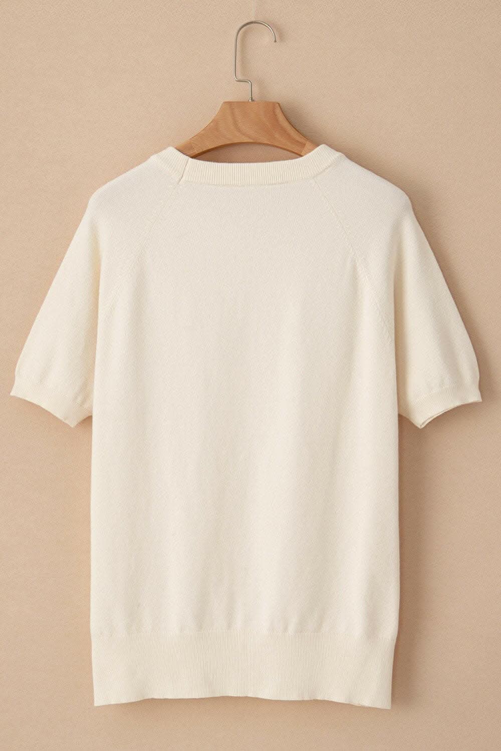 Chic Daisy Knit Top - Soft Fabric - Love Salve