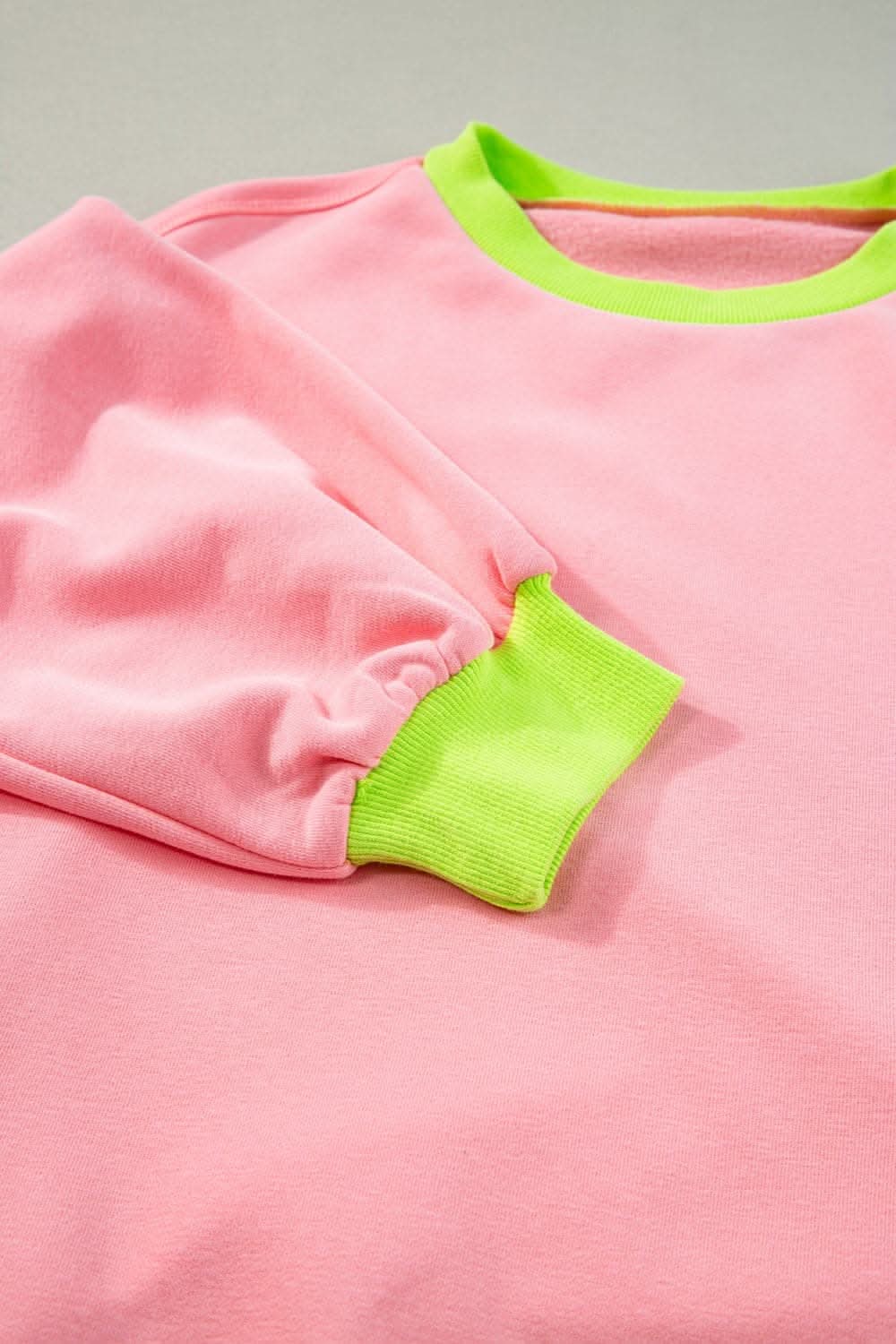Chic Long Sleeve Crew Sweatshirt - Love Salve