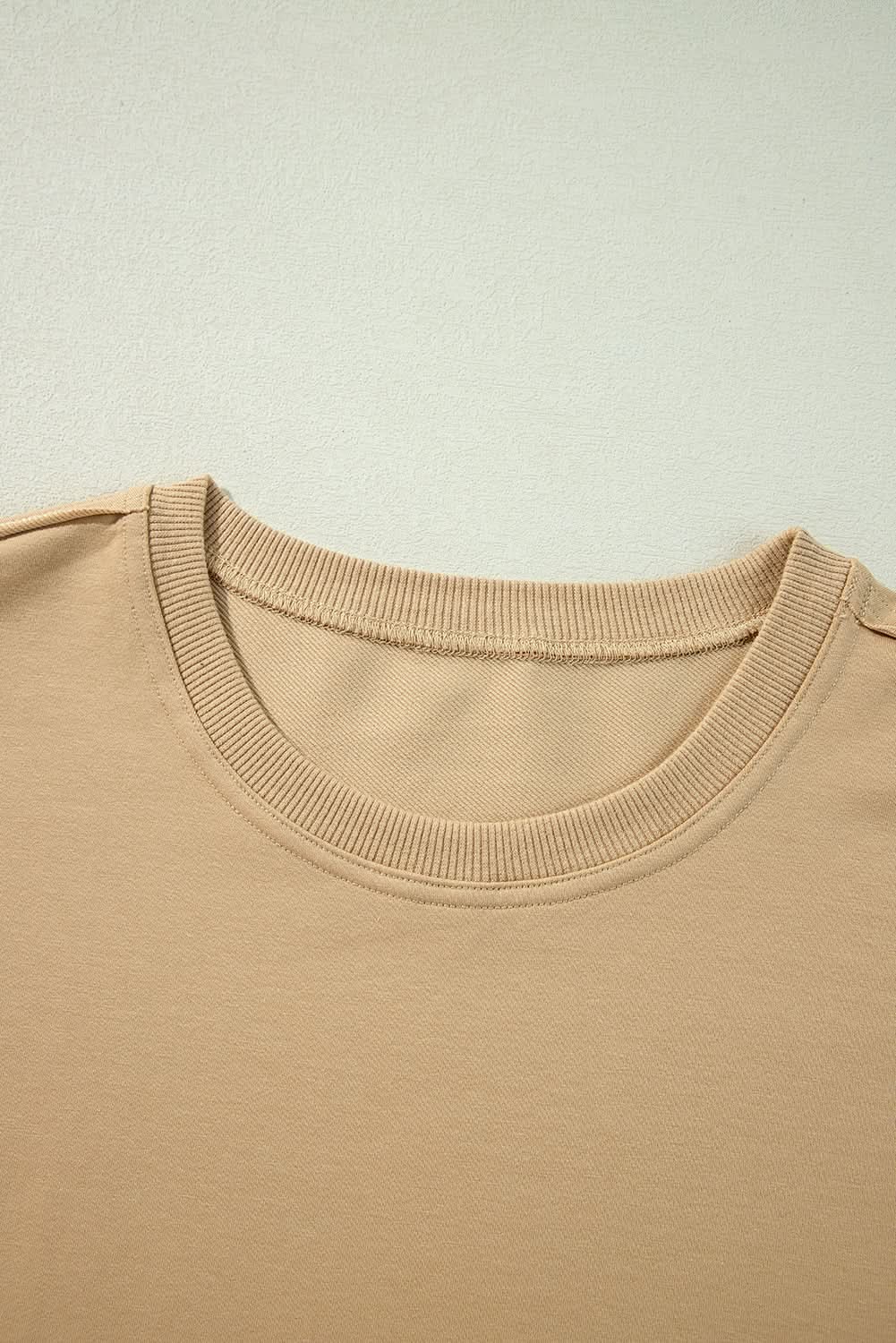 Chic apricot colorblock mini dress - Love Salve