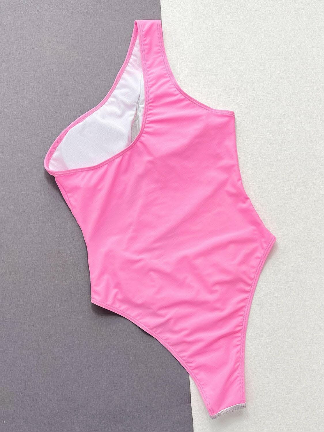 Chic contrast panel swimsuit - Love Salve