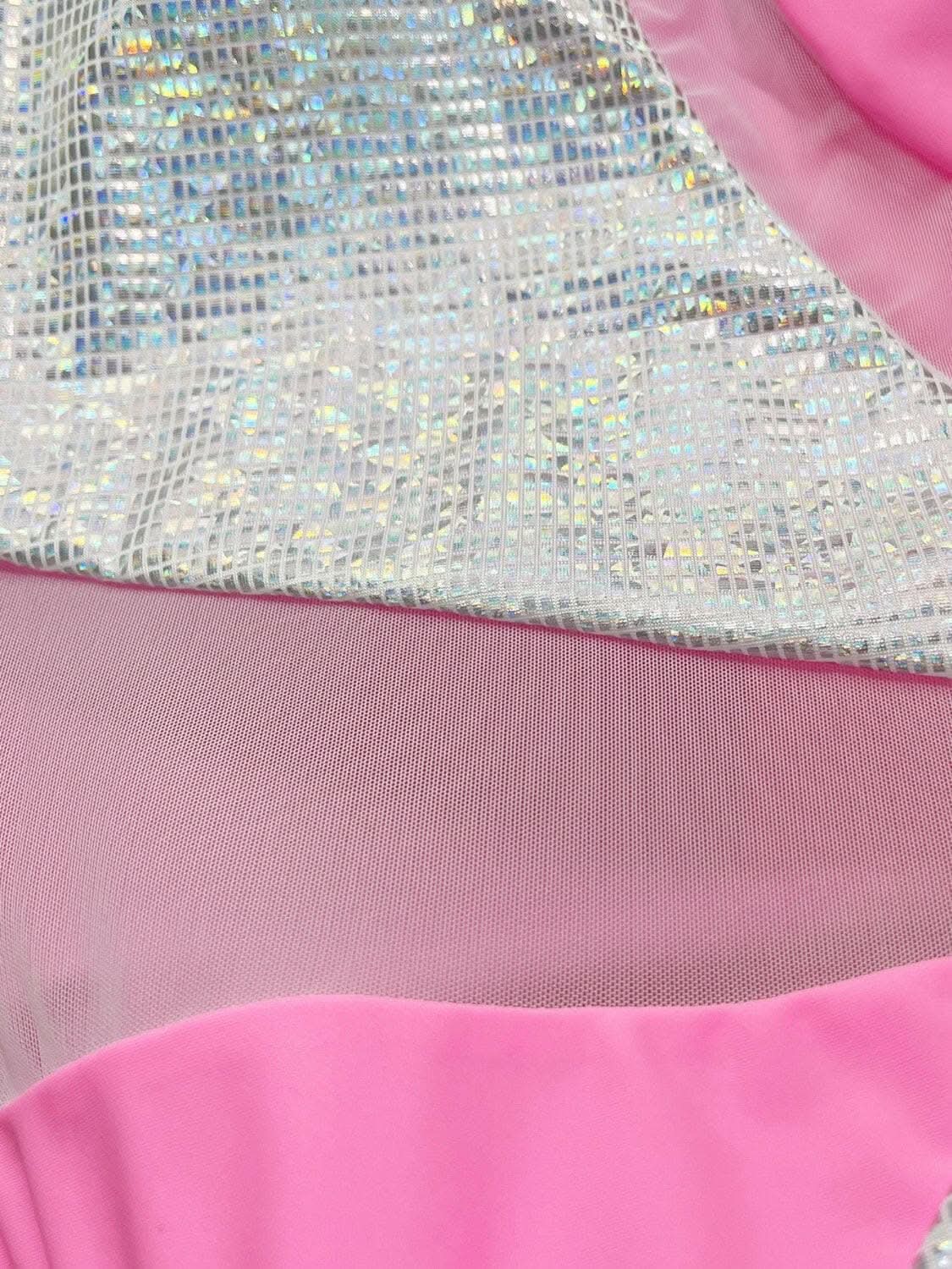 Chic contrast panel swimsuit - Love Salve