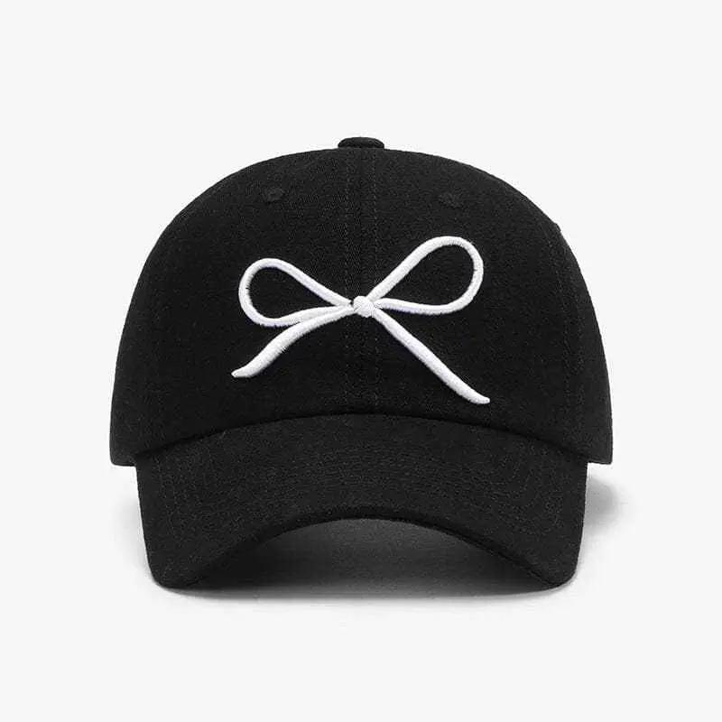 Chic cotton cap with bow detail - Love Salve