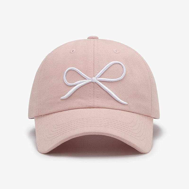 Chic cotton cap with bow detail - Love Salve