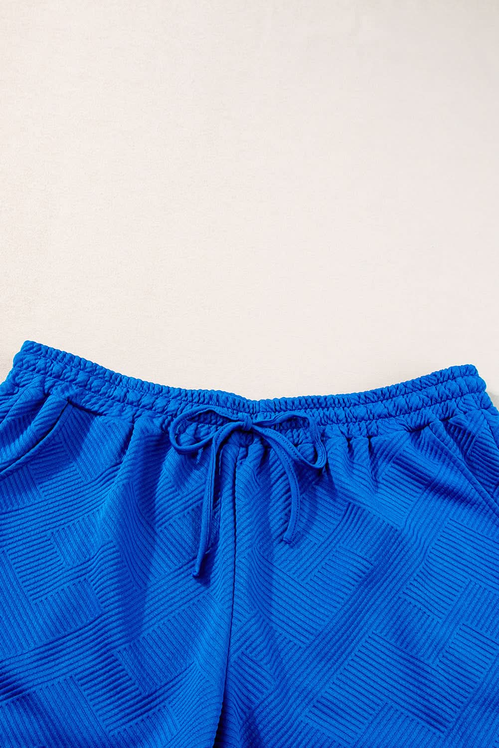 Chic dark blue plus size 2-piece set - Love Salve