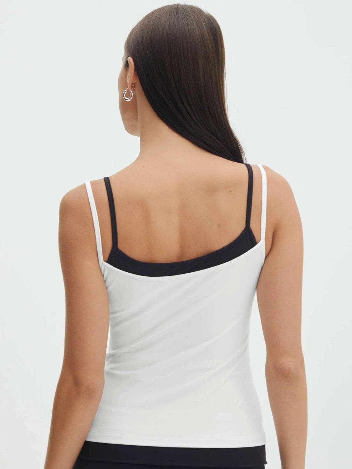Chic faux layered cami top - Love Salve