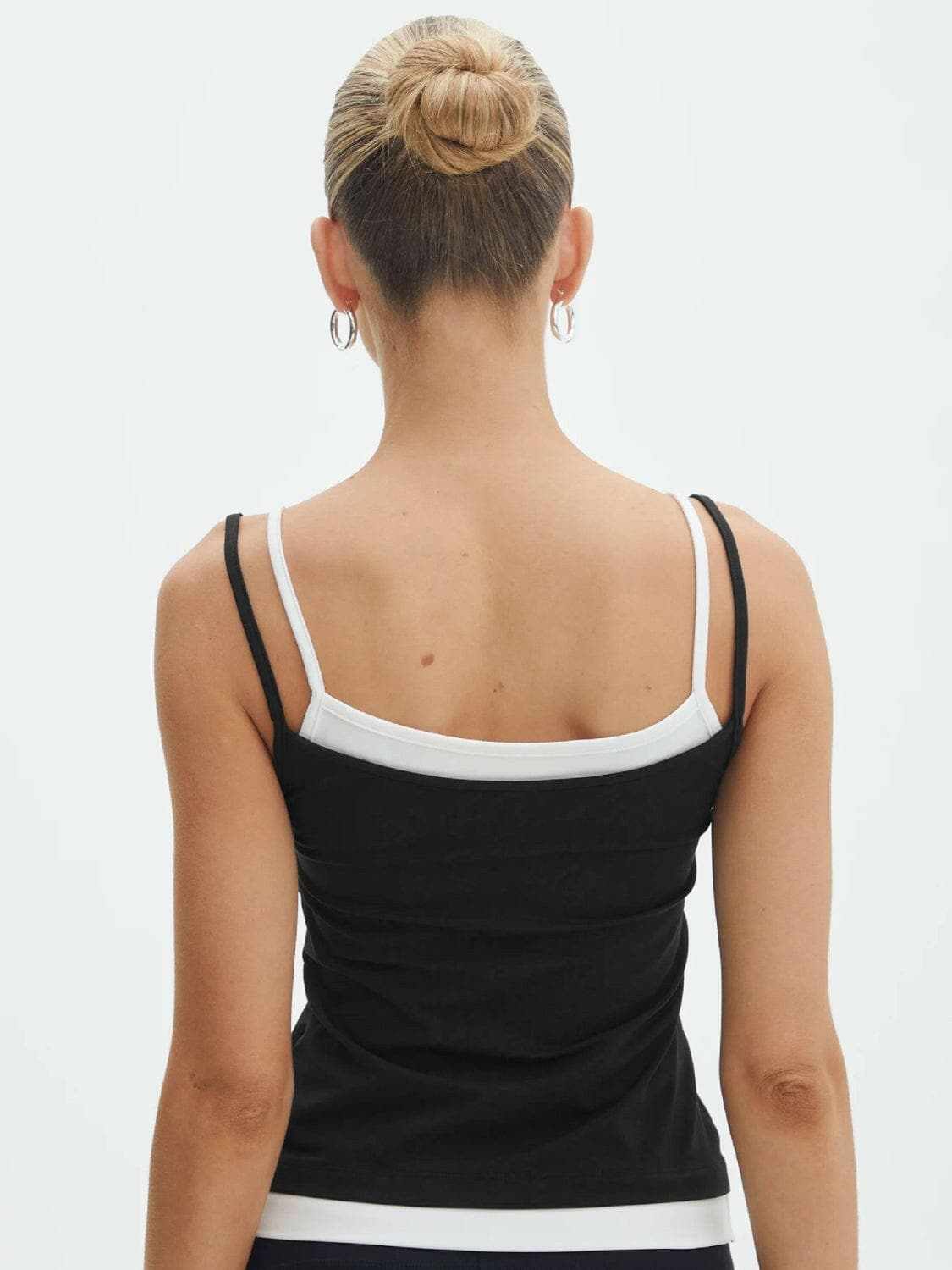 Chic faux layered cami top - Love Salve