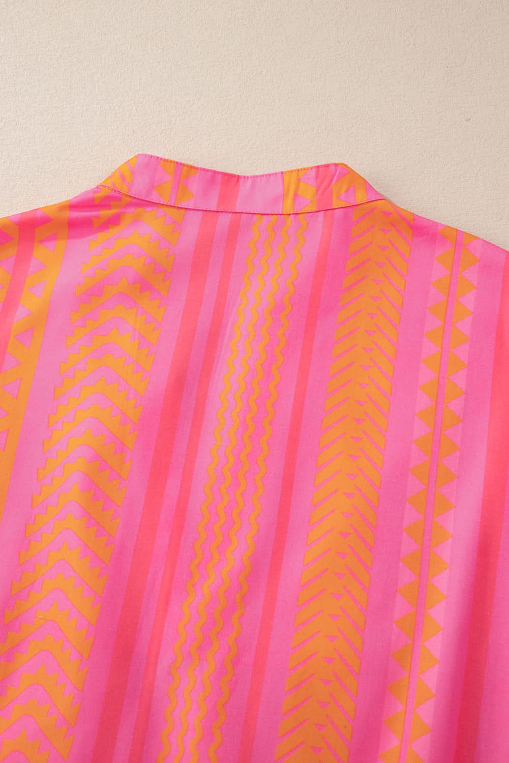 Chic orange plus size babydoll blouse - Love Salve