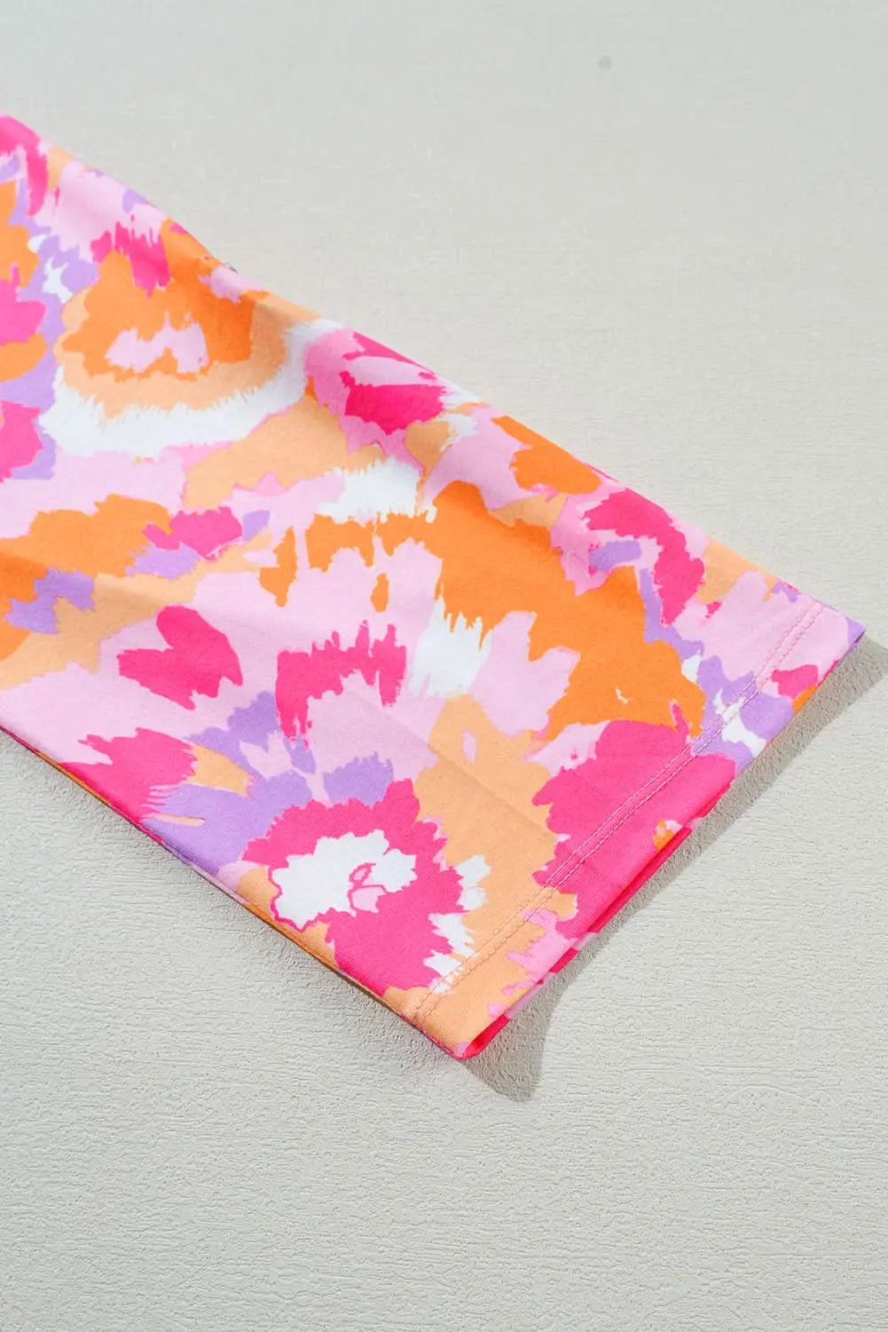 Chic pink floral plus size blouse - Love Salve