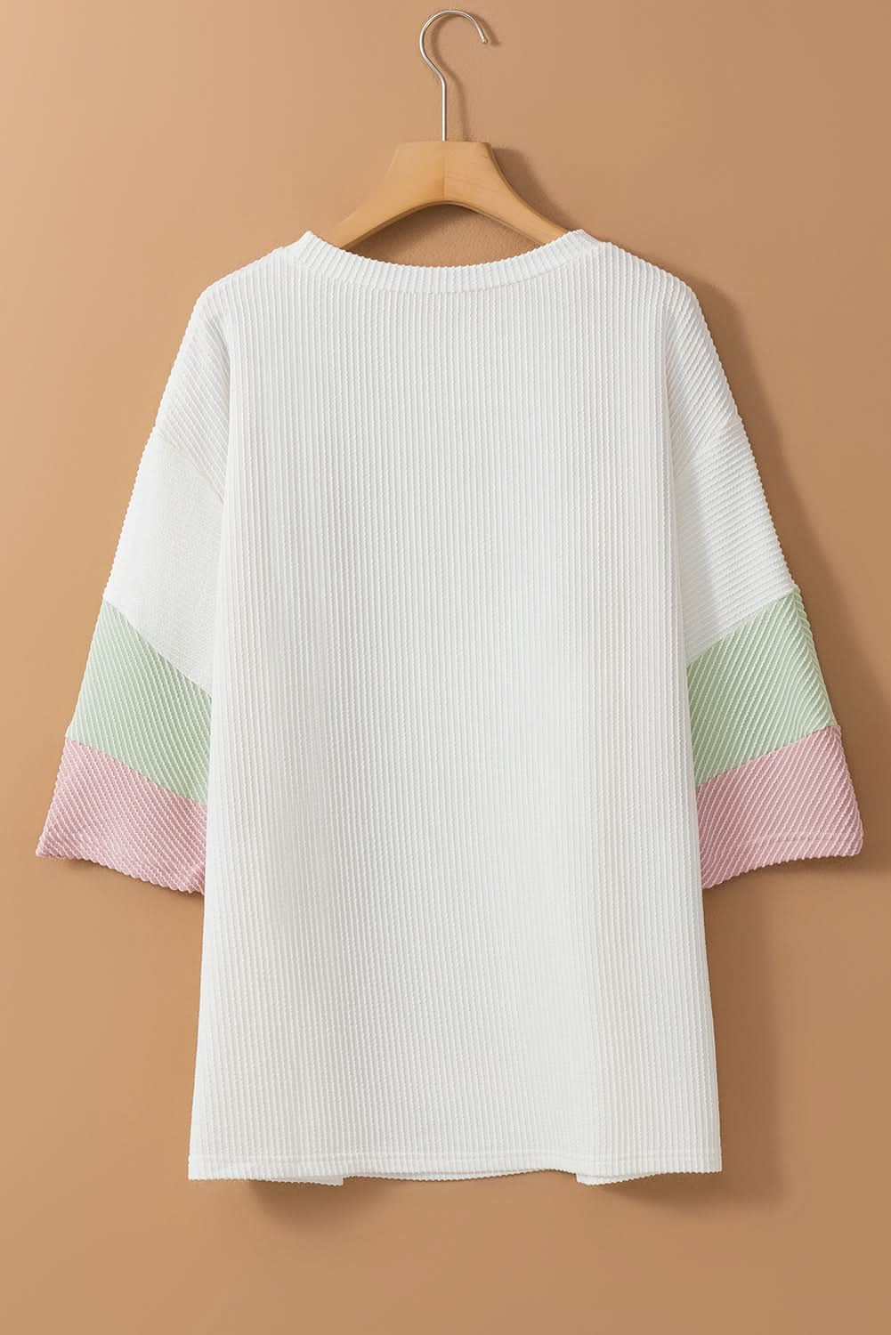 Chic plus-size colorblock t-shirt - Love Salve