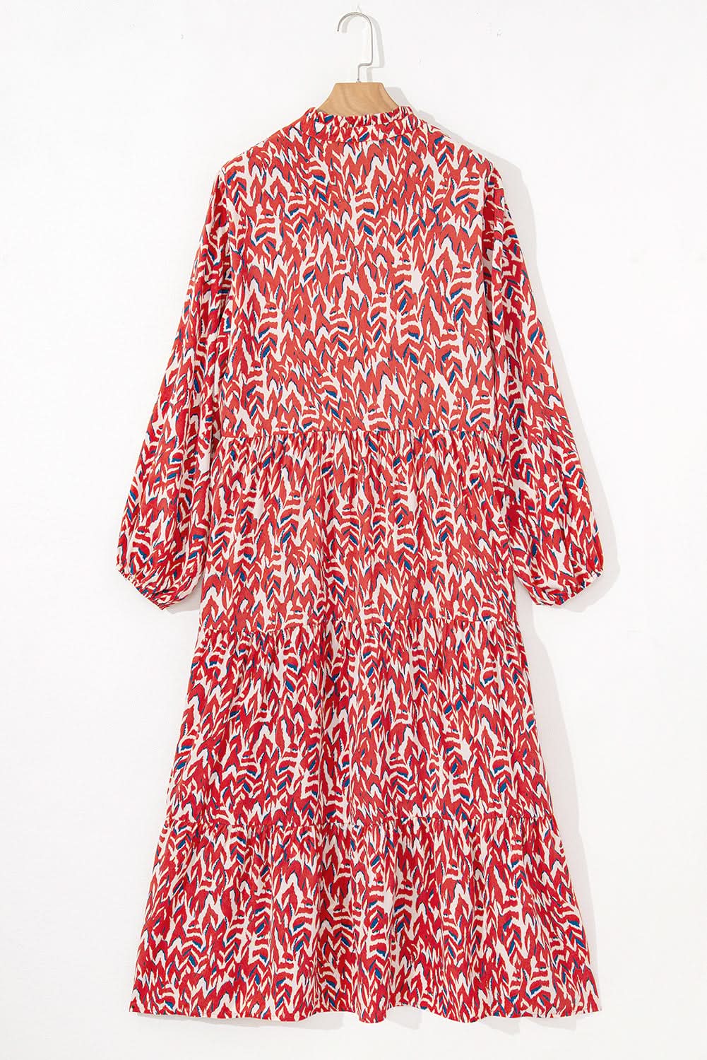 Chic plus size abstract maxi dress - Love Salve