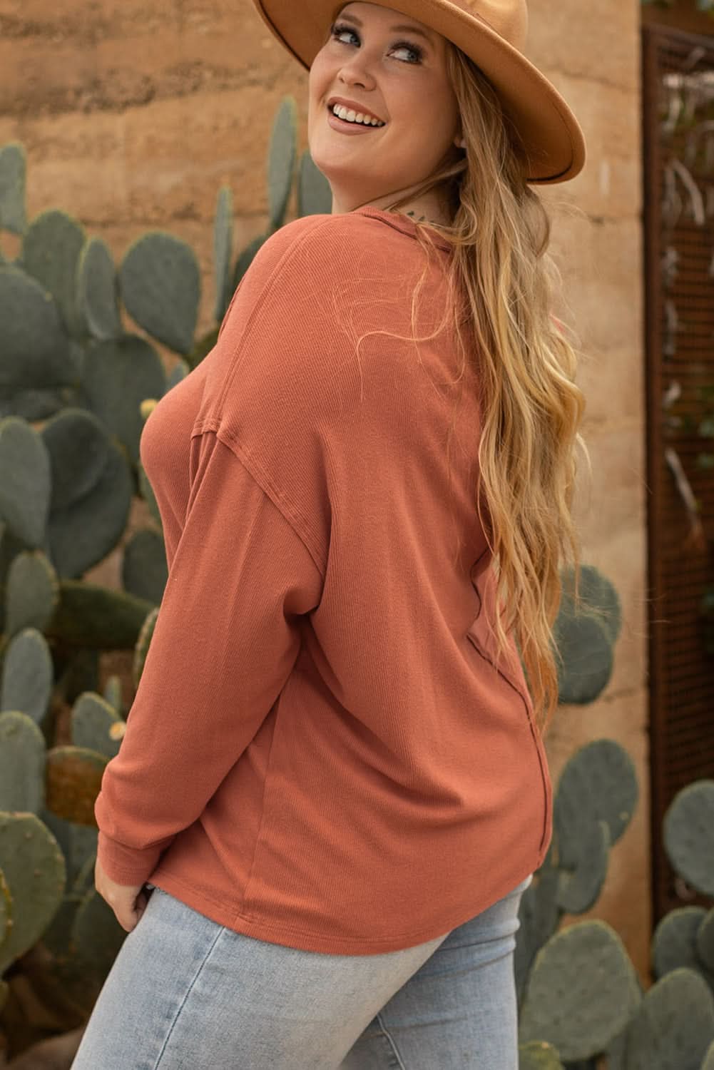 Chic plus size gold tunic top - Love Salve