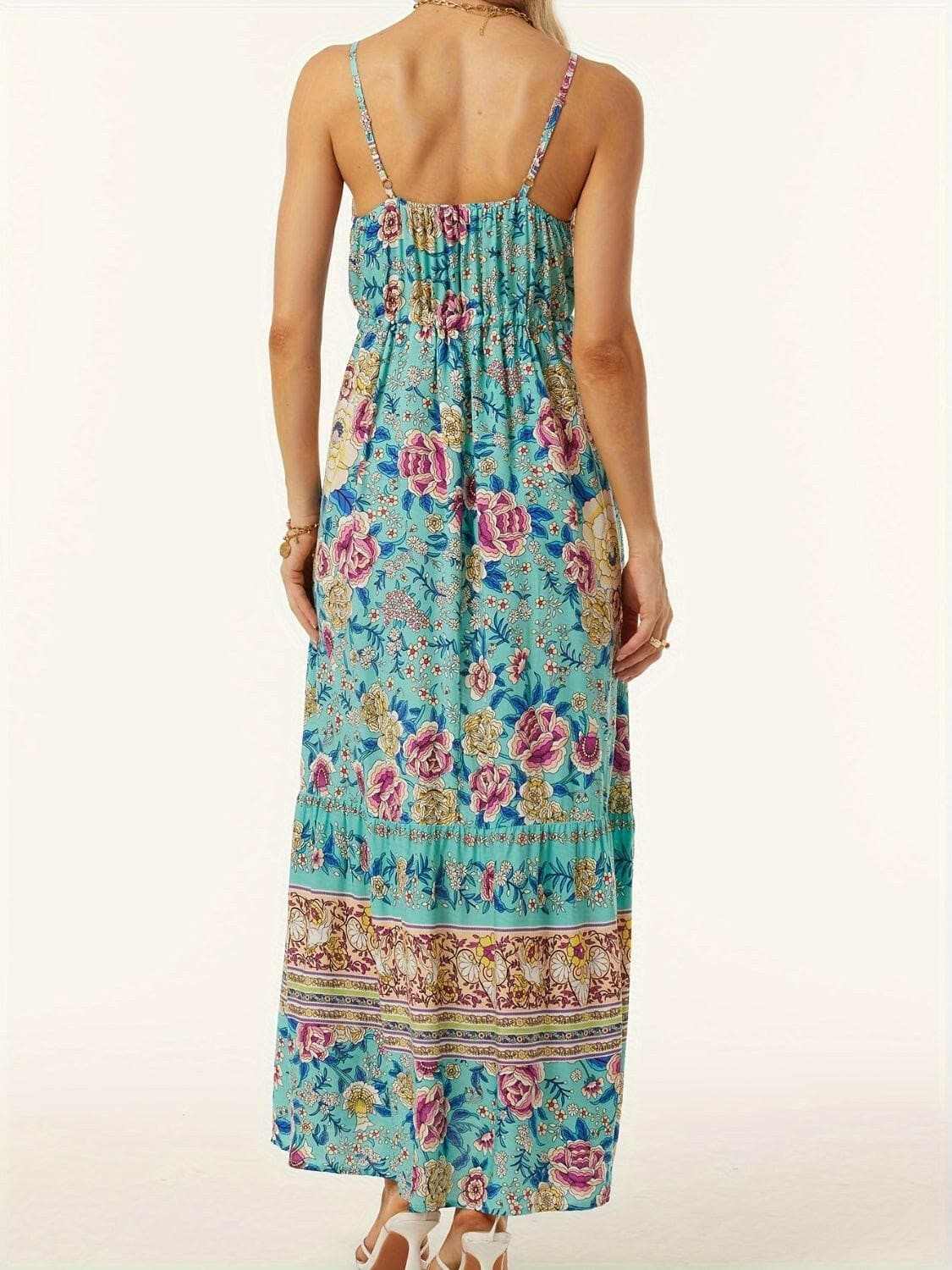 Chic printed midi dress - effortless style - Love Salve