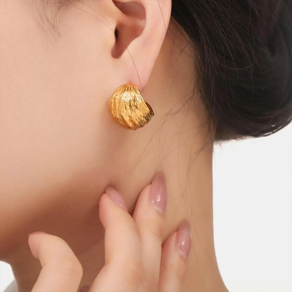 Chic titanium steel geometric earrings - Love Salve