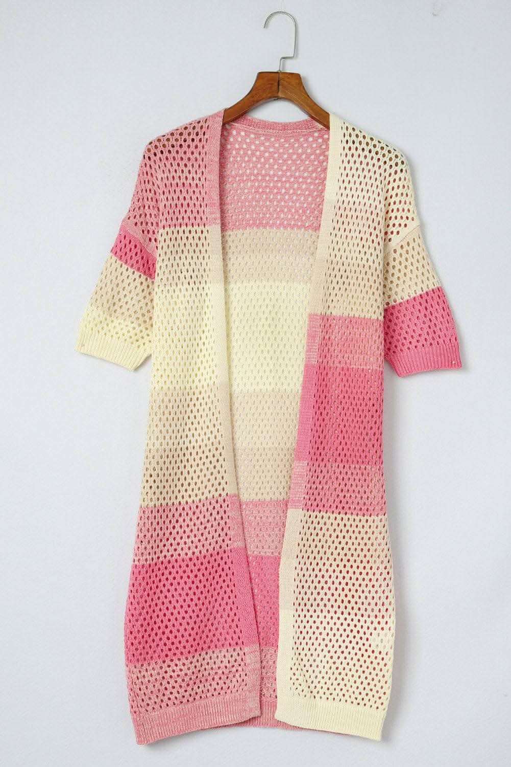 Color block half sleeve cover up - Love Salve