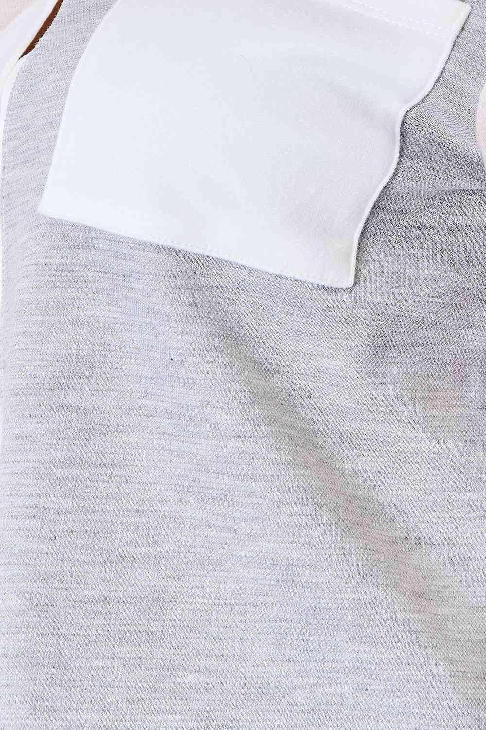 Contemporary color block top - Love Salve