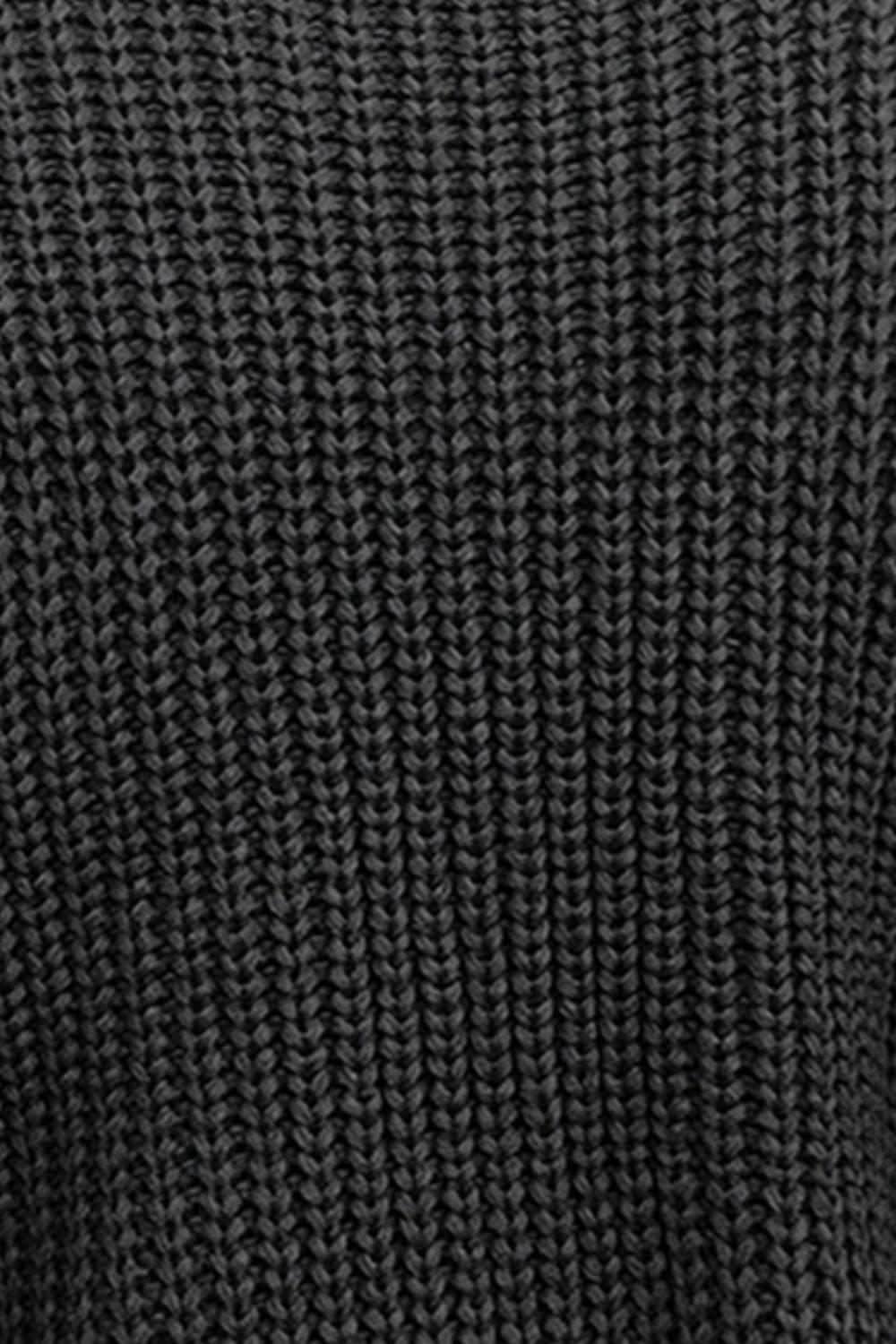 Cozy cable-knit mock neck sweater - Love Salve