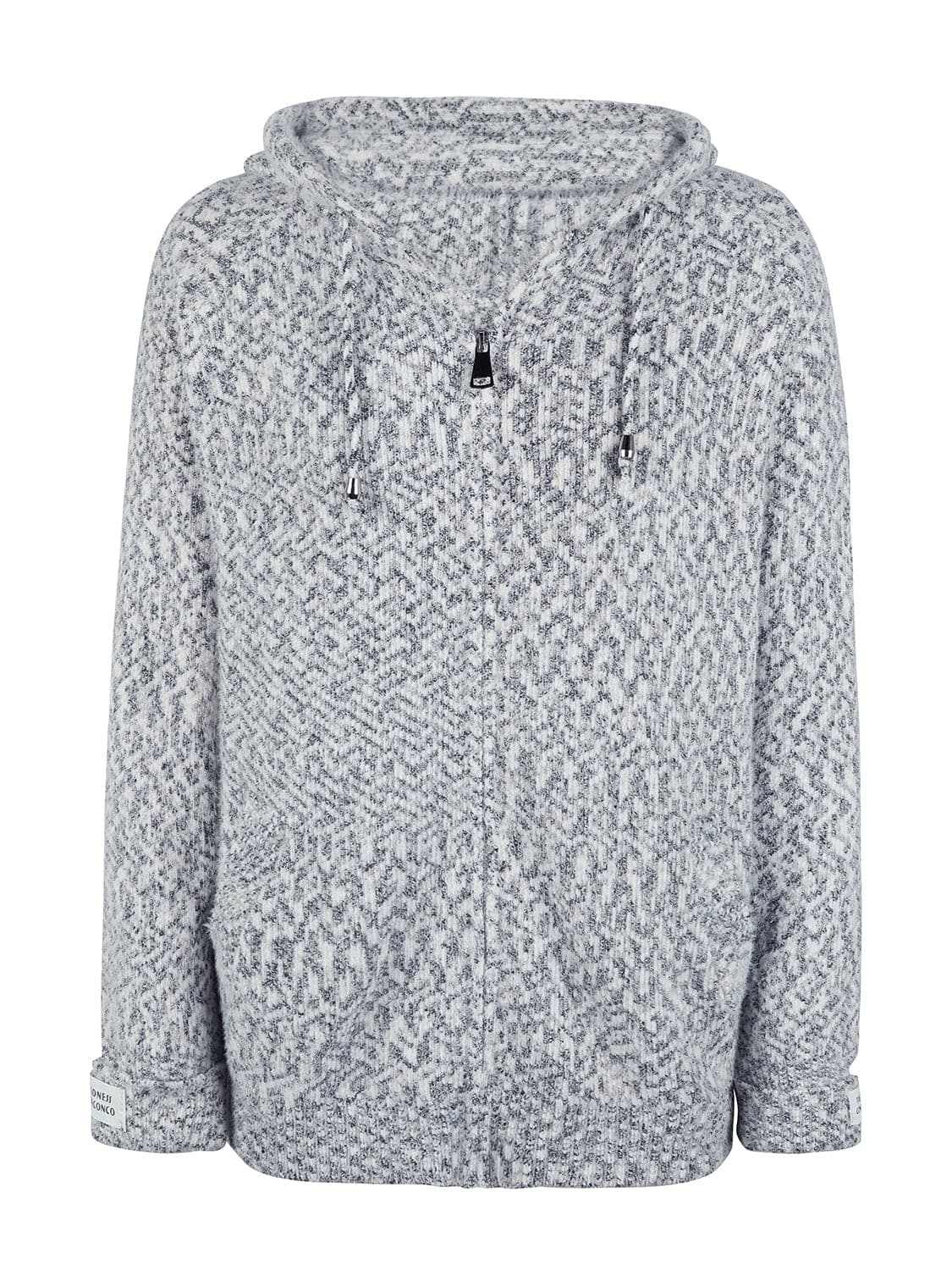 Cozy drawstring zip-up hoodie - Love Salve