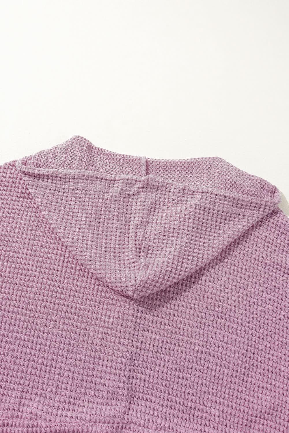 Cozy plus size hooded top with buttons - Love Salve