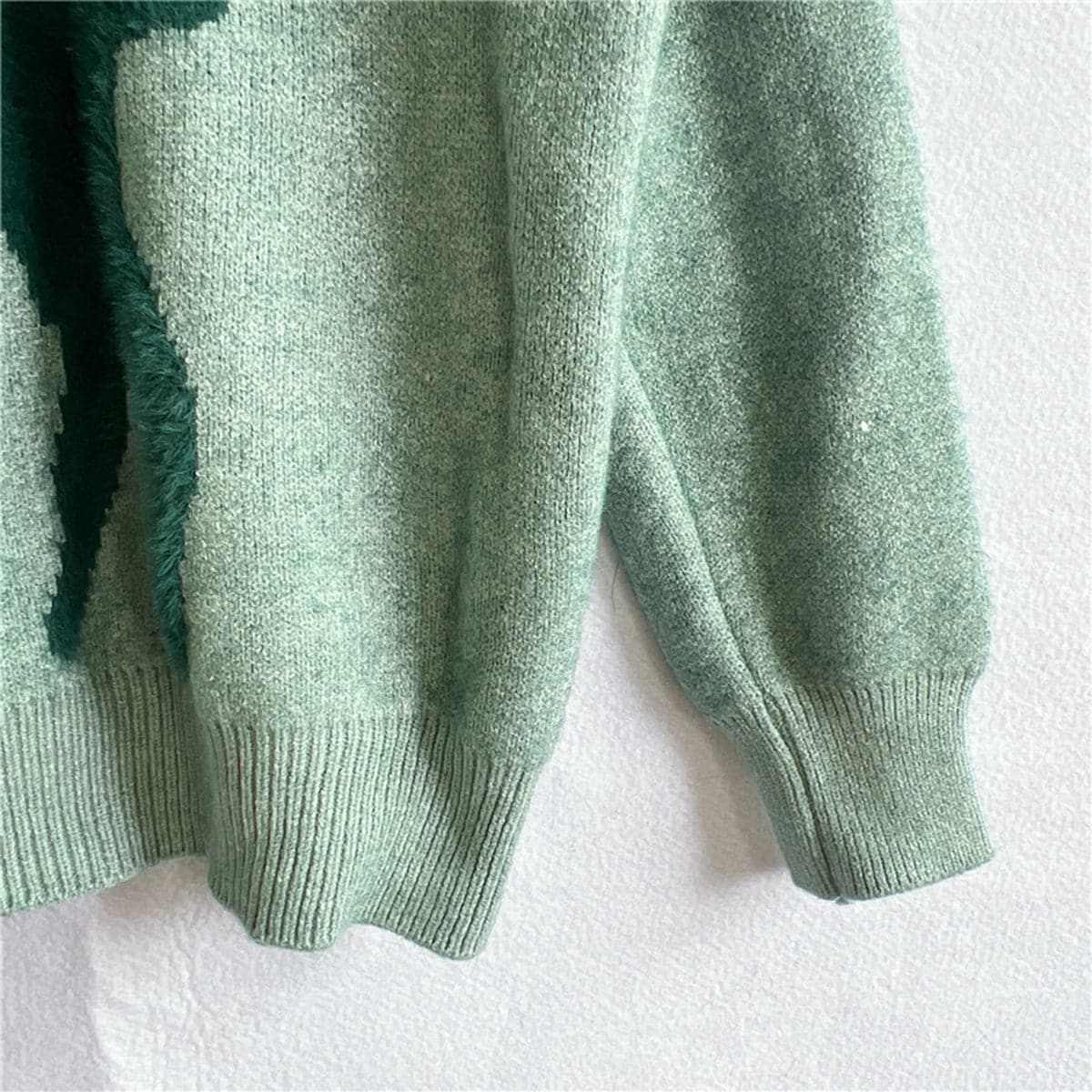 Cozy reindeer knit sweater for winter - Love Salve