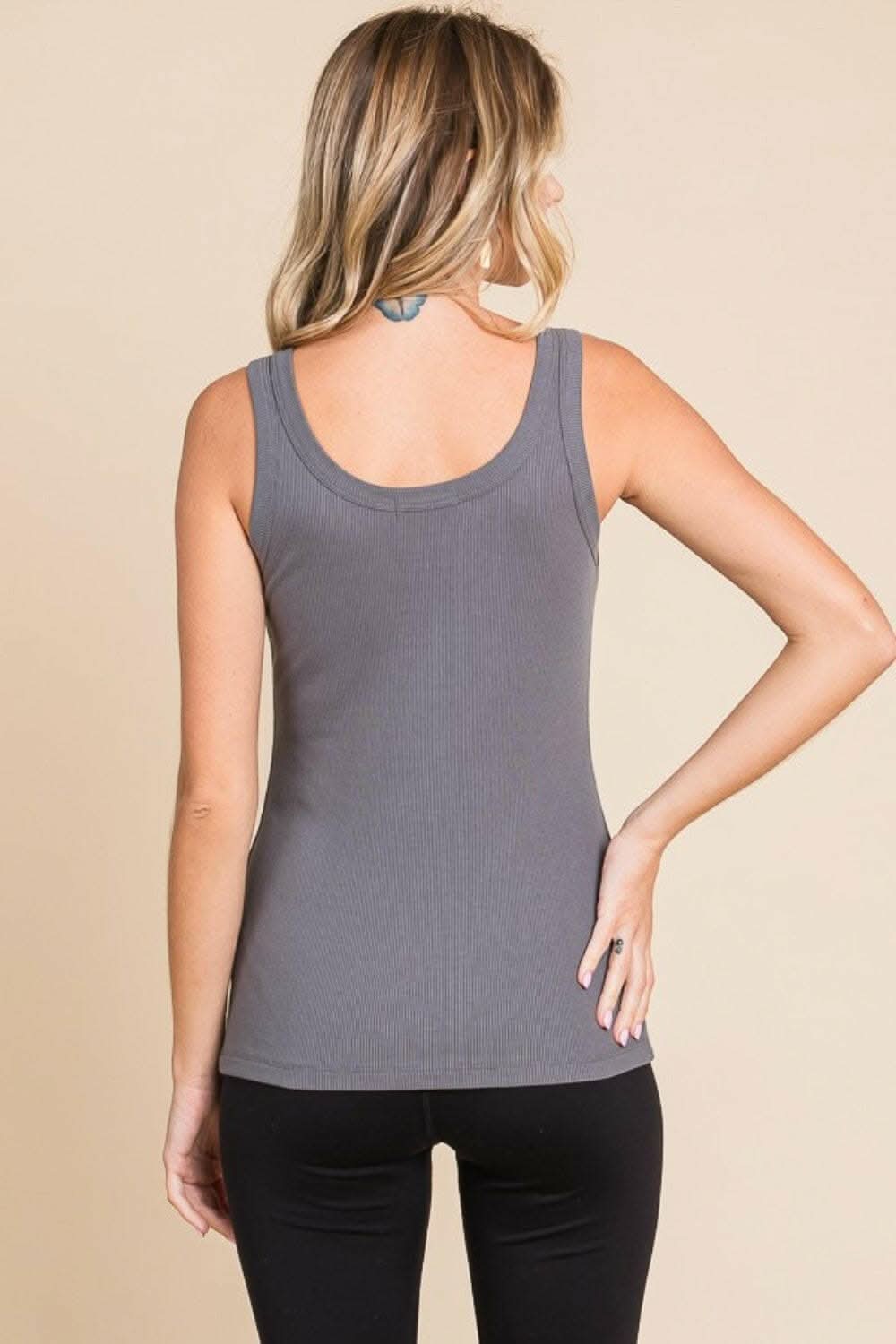 Culture Code ribbed tank top - Love Salve