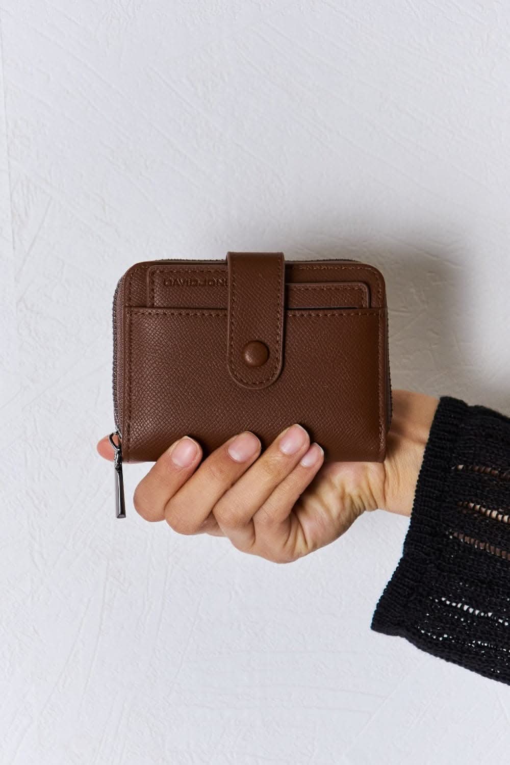 David Jones compact leather wallet - Love Salve