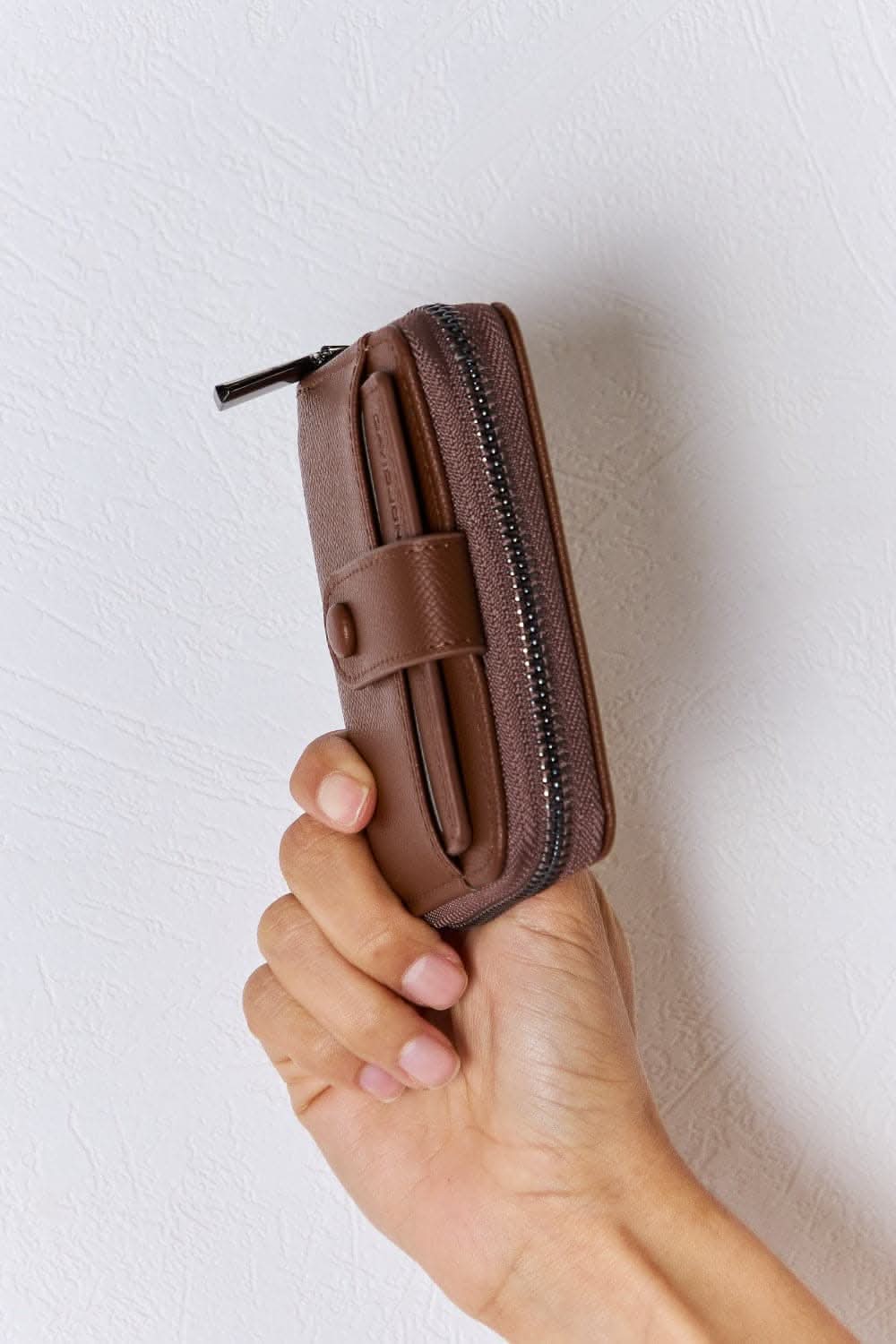 David Jones compact leather wallet - Love Salve