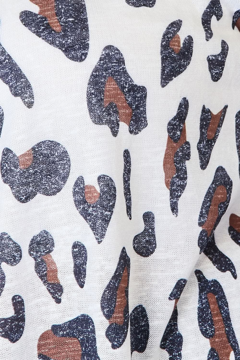 Double Take leopard cardigan - Love Salve