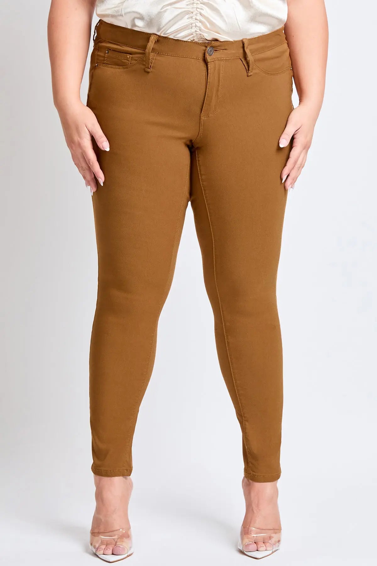 Women's Plus Hyperstretch Skinny Pants YMI JEANS