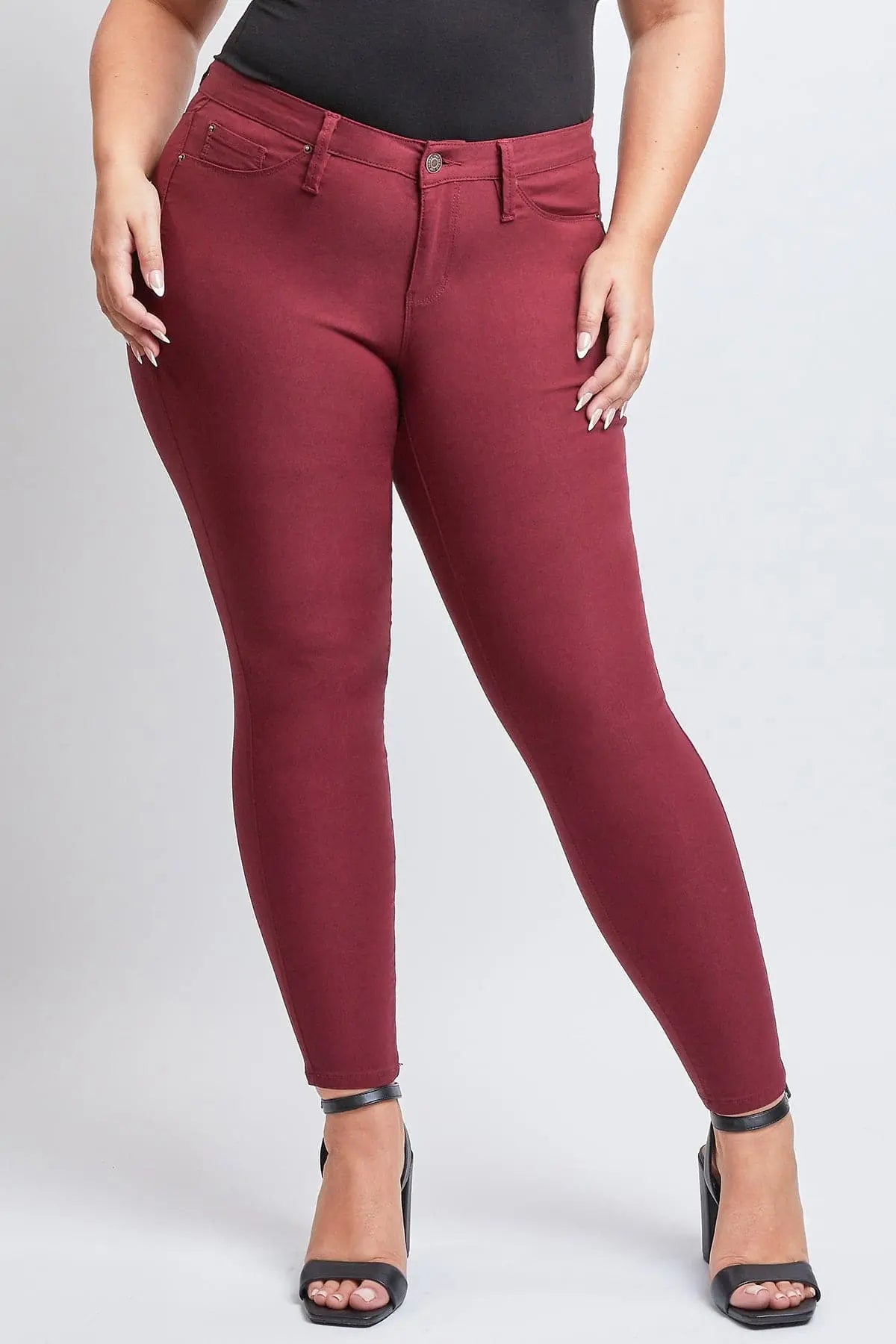 Women's Plus Hyperstretch Skinny Pants YMI JEANS