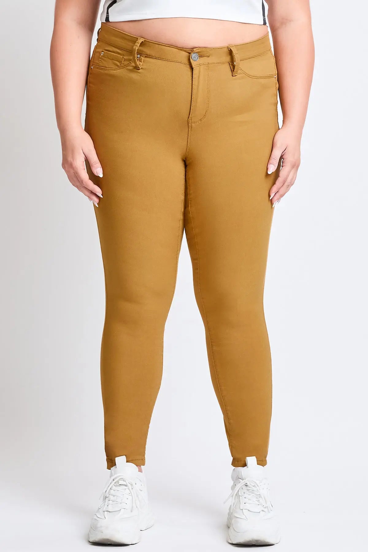 Women's Plus Hyperstretch Skinny Pants YMI JEANS