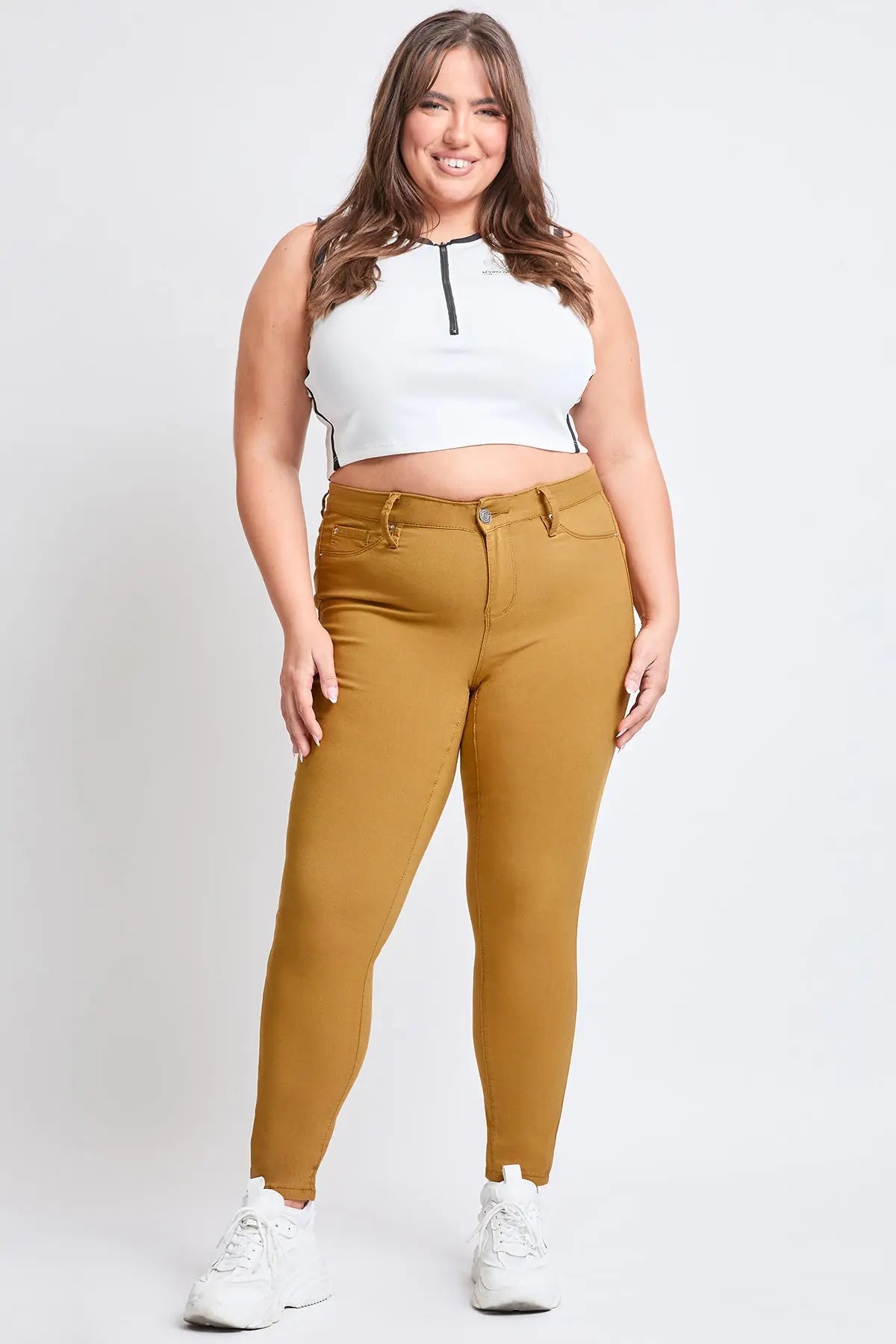 Women's Plus Hyperstretch Skinny Pants YMI JEANS
