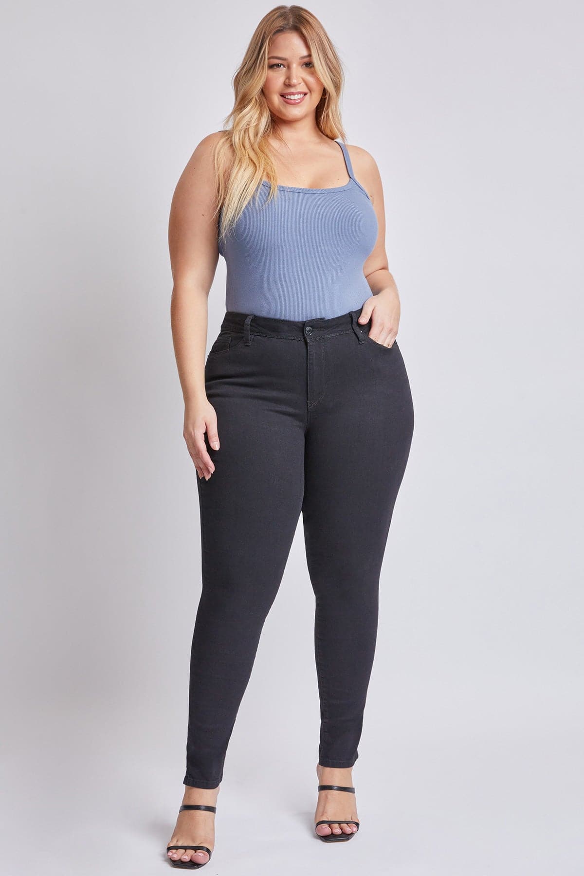 Women's Plus Essential Sustainable Skinny Jeans - Love Salve
