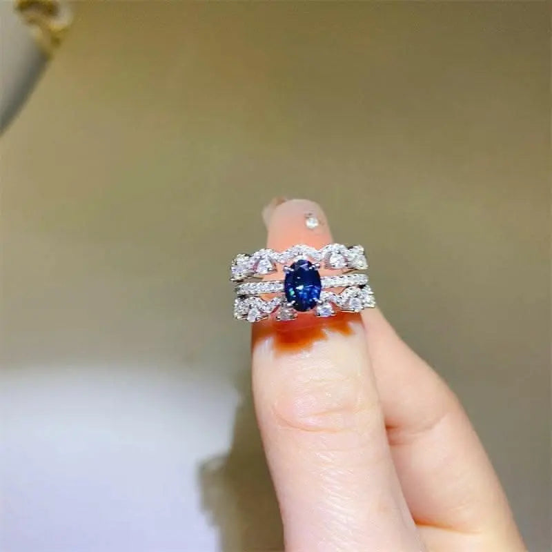 Elegant Moissanite Ring 1 Ct - Love Salve