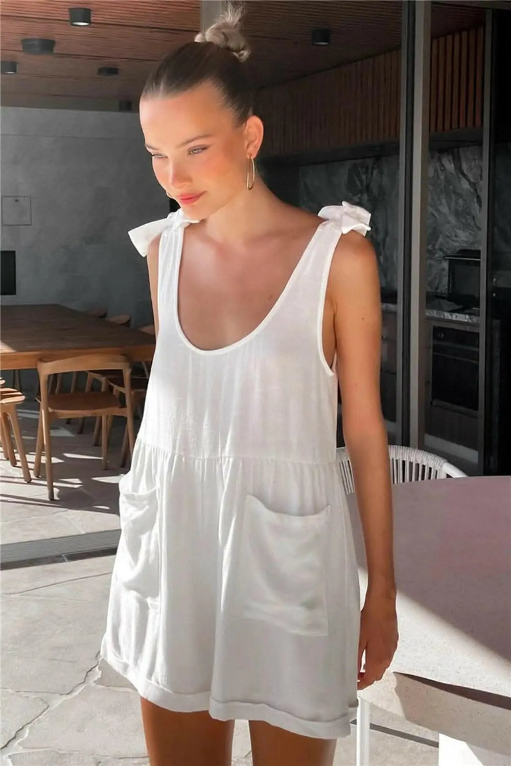 Elegant Scoop Neck Jumpsuit - Love Salve