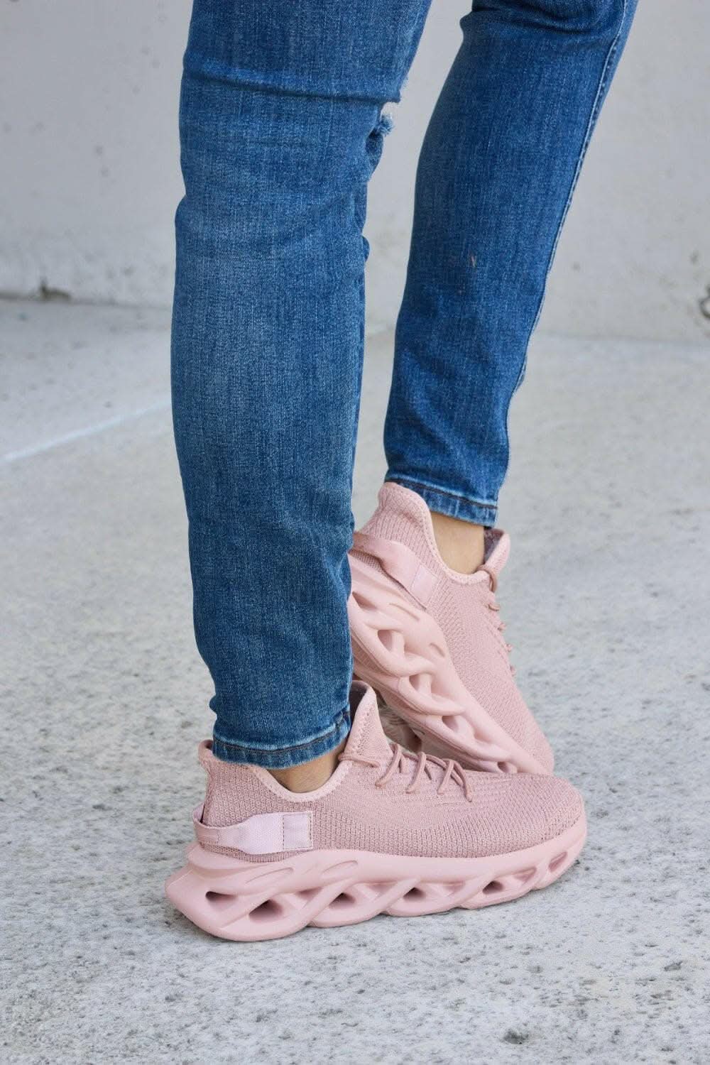 Elevate Your Style with Mesh Platform Sneakers for Active Lifestyle - Love Salve