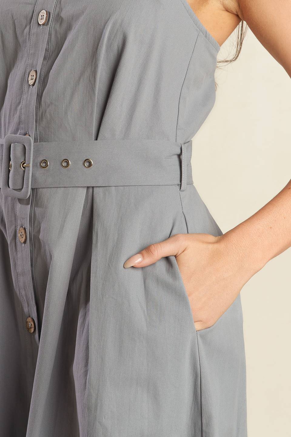 CALIFORNIA DREAMING WOVEN MIDI DRESS Flying Tomato