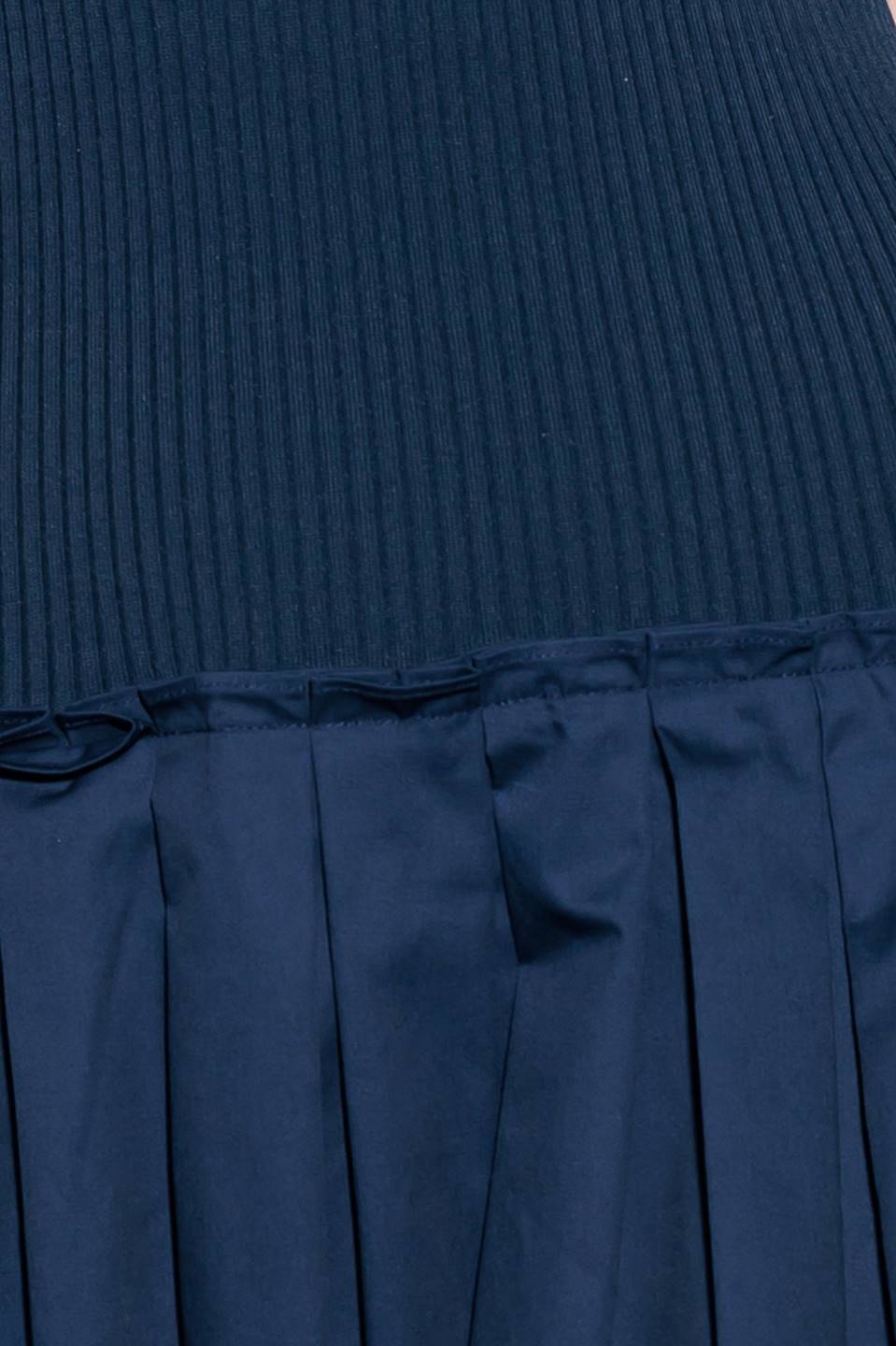 CELEBRATE EVERYDAY NAVY SWEATER TOP AND SKIRT SET
